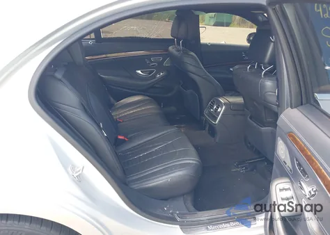 2016 Mercedes-Benz S 550 4Matic из США, поврежденный, VIN WDDUG8FB6GA237607